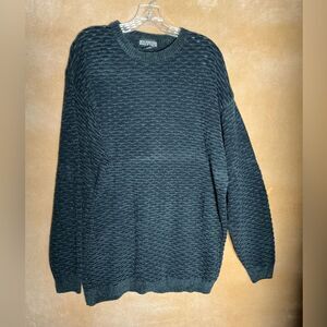 Rochester Big and Tall Men's Textured Sweater-XLT